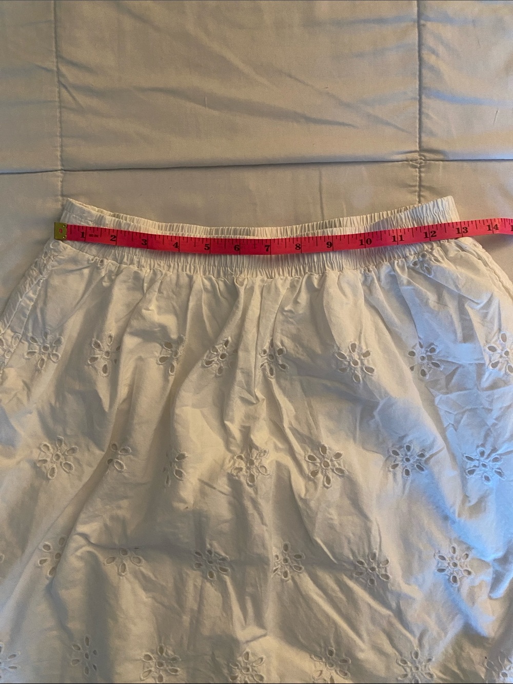 a new day White Eyelet Maxi Skirt - Picture 11 of 12